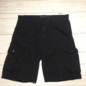 Southpole Men's Black Cargo Shorts Sz 38
